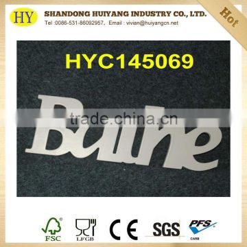 china supplier wholesale lacquered plywood letter