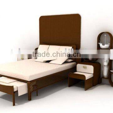 rattan showcase or rattan night table