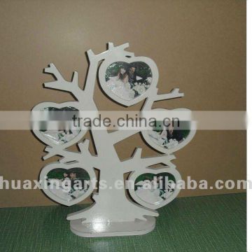 wholesale heart shape wooden frame and craft