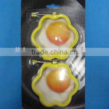 112841 food grade silicone flower shape egg ring