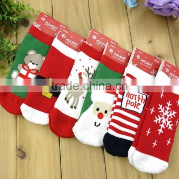 Handmade christmas sock christmas knitted ornament sock wholesale