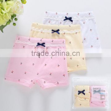 2-10 years girls underwears kid colorful underPants Children Baby underwear Cute girls Boxer Shorts