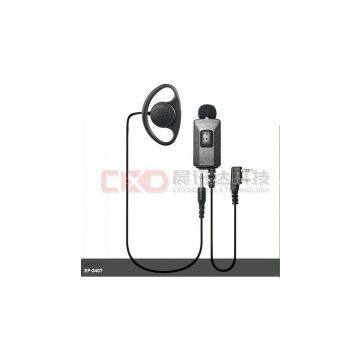 Hot selling high quality D shape headset for two way radio