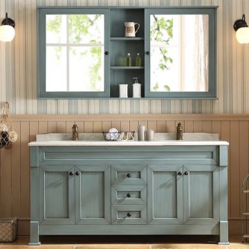 China furniture manufacture produced bathroom vanity cabinet series
