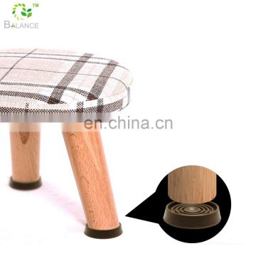 floor protective square round caster cup for furniture feel & chair wheel