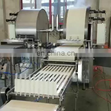 Low Labor Intensity Injera Samosa Sheet Making Machine Spring Roll Skin Production Line
