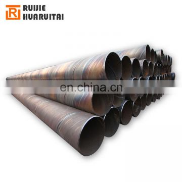 Q235 Hot rolled welded 28 inch heavy carbon ssaw spiral steel pipe ms pipe