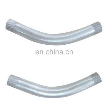 Lightweight pipe fittings electrical rigid aluminum conduit elbow with UL6A standard