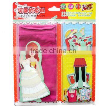 China manufacture Robotime educational DIY Toy dress change for girls