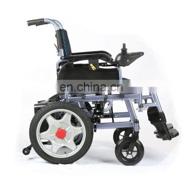 Disability Equipment Aluminum Lightweight Folding Electric E Wheelchair