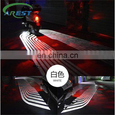 Carest 2pcs 12V LED Car Angel LED Wings lights LED welcome Car Door Projector Light Ghost Shadow Puddle for all motorcycle white