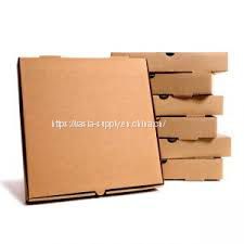 China supplier wholesale pizza boxes corrugated custom logo cardboard 14inch pizza packaging box