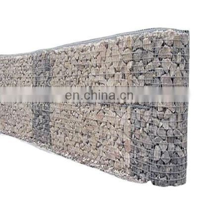 China supplier 60x80 hexagonal Rock basket wire mesh gabion box for sale