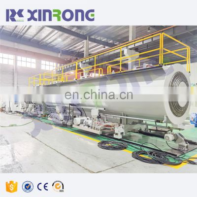 Xinrongplas 1000mm HDPE PE pipe production line machinery
