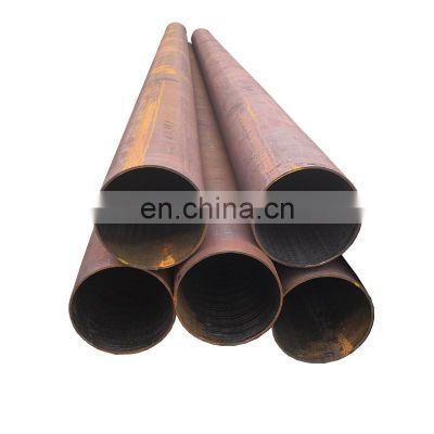 china steel mills asian black iron round seamless steel pipe tube price astm a500 grade steel hollow bar