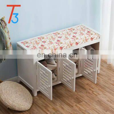 Customized vintage wooden cabinet paulownia furniture