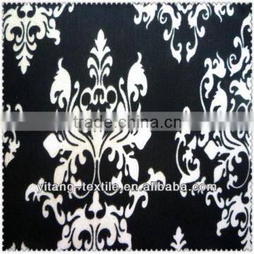 cotton polyester dress printed fabric