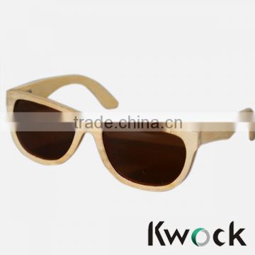 Kwock New Fashion Wood Sunglasses High Quality Wholesale and OEM Wooden Sunglasses
