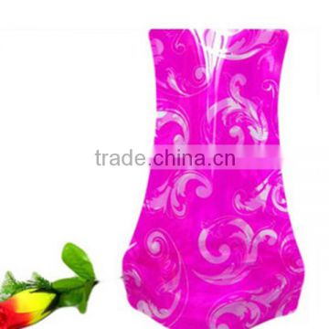 Factory wholesale clear pvc fold vase