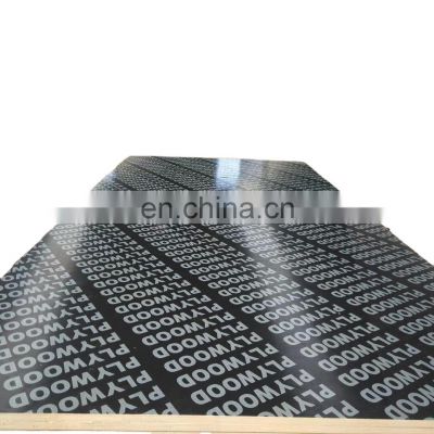 Linyi Factory Exterior Plywood 8X4 Plywood Shuttering Board 18mm with Black Brown Red Film Faced
