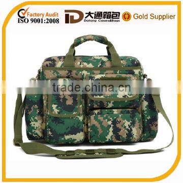 2015 designer fashion foldable durable camouflage 600D travel bag