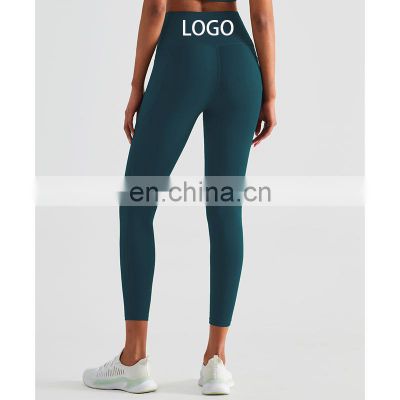 OEM Factory Custom Hot Yoga Pant High Waist Butt Lift Yoga Leggings With Side Pocket Sports Gym Legging Pants Women Yoga Tights