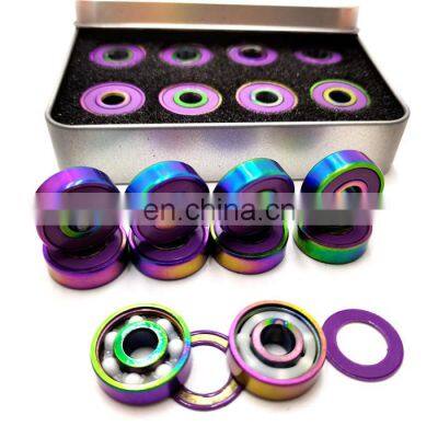 7*22*7mm ZrO2 Hybrid Ceramic Bearing 627 Skateboard Bearing 627 Bearing