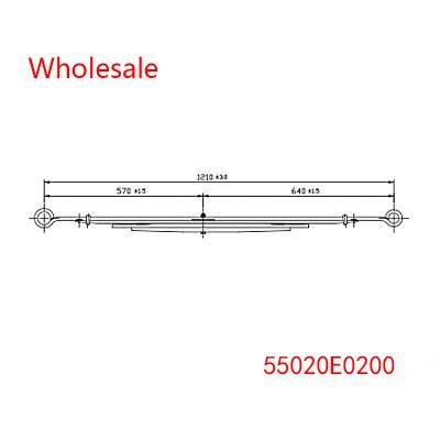 55020E0200 Light Duty Vehicle Rear Wheel Spring Arm Wholesale For Nissan