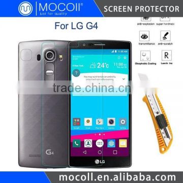 Ultra Thin 9H Hardness Front LCD HD Premium Anti-Scratch Tempered Glass Screen Protector for LG G4