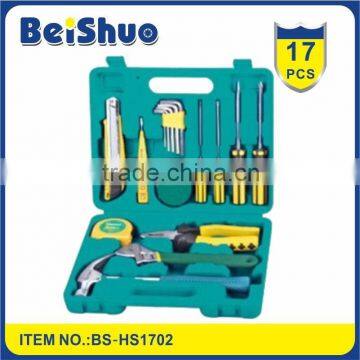 17pc Small hand tool set for household