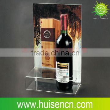 Transparent Acrylic wine holder,Acrylic display