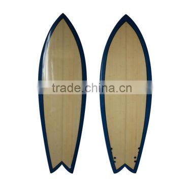 Cheap epoxy bamboo fish surfboard wooden surfboards for sale