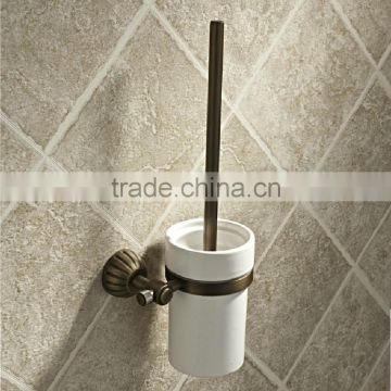 Brass Toilet Brush Holder, Bronze Finish Bathroom Accessories, X16006N