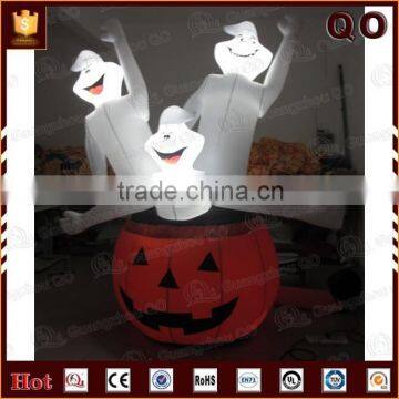 Cheap high quality special-shaped ghost inflatable advertising balloon