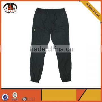 Men Latest Design Cotton Pants for Work Pants Black with Multi-pocket