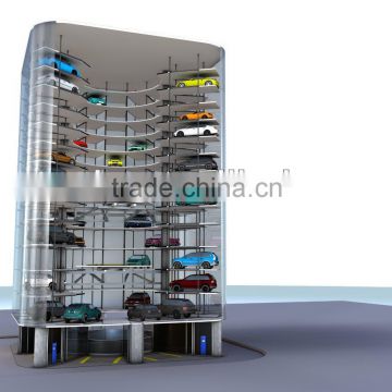 Automated smart vertical car parking system