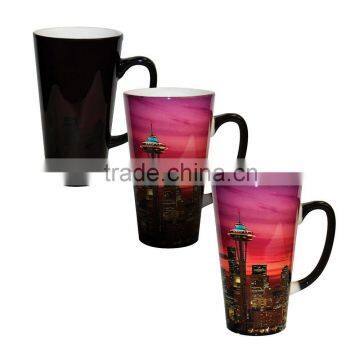 17oz full color changing latte mug made in China