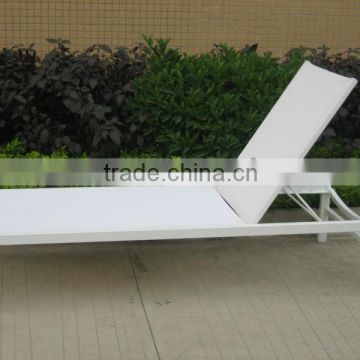Conciseness Outdoor sun lounger with fabric