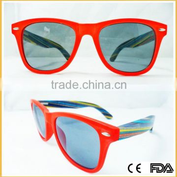 colorful bamboo sunglasses