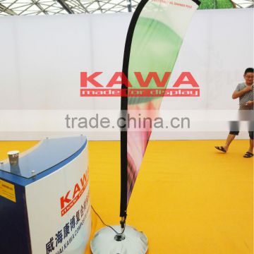 water base outdoor banner stand