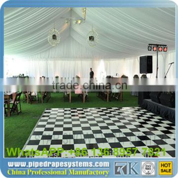 platform black white party concert dance party interactive led dance floor