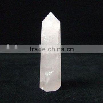 Natural Clear Crystal Point