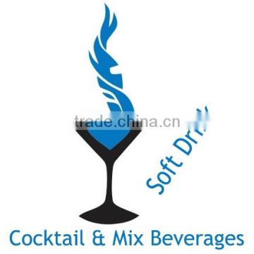 Cocktails of soft drinks