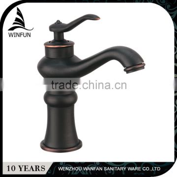 Latest product Bathroom black antique bronze basin faucet