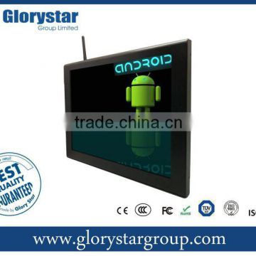 Android Tablet JARVIS for products screens digital signage LCD fair shop product pop promotion ads