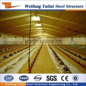 low cost steel structure modern industrial chicken house chicken farm