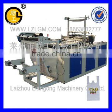 PE shopping bag machinery/bag making machine/plastic bag production line