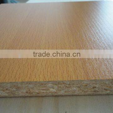 18mm wood grain color melamine paper particleboard