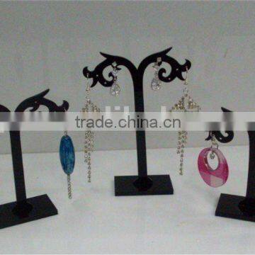 T shape Acrylic earring display stand