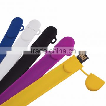 High Quality Silicone USB Flash Drive Bracelet Promotional Price